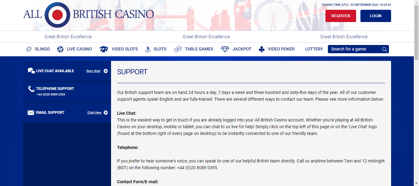 All British Casino