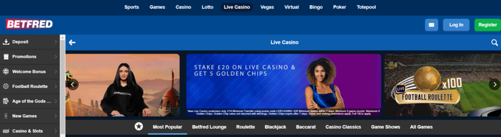 Betfred Casino