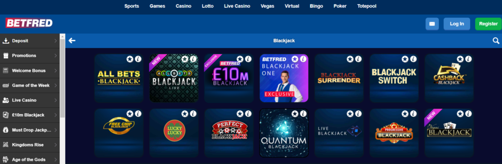 Betfred Casino